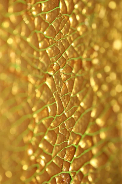 Трещина Золотая Краска Холсте Макрос Современный Фон Высокое Качество Большой — стоковое фото