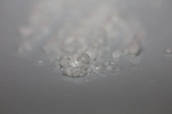 Cocaïne Lijnen Witte Plaat Close Dope Achtergrond Hoge Kwaliteit Groot — Stockfoto