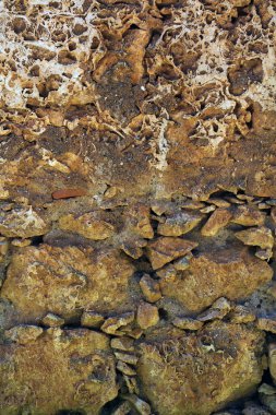 Girit Adası 'ndaki Fortezza kale şatosu. Rethimno tatili. Eski taş şehir anıtlarını keşfetmek.