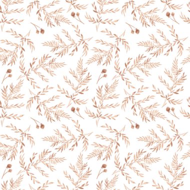 Kusursuz suluboya deseni. Moda dokusu. Şık fırça deseni