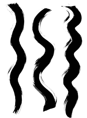 Soyut suluboya fırça darbeleri seti boyalı arka plan. Tasarımınız için suluboya ögeleri.