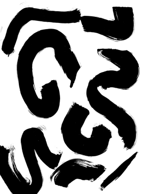 Soyut suluboya fırça darbeleri seti boyalı arka plan. Tasarımınız için suluboya ögeleri.