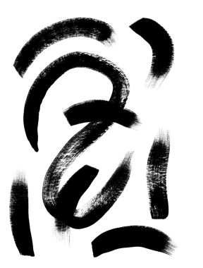 Soyut suluboya fırça darbeleri seti boyalı arka plan. Tasarımınız için suluboya ögeleri.