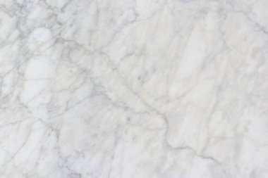 Beyaz mermer arkaplan veya doku ve kopyalama alanı, yatay şekil