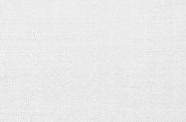 Bílá Lněná Tkanina Textura Nebo Pozadí Horizontální Tvar Prostorem Pro Stock Obrázky