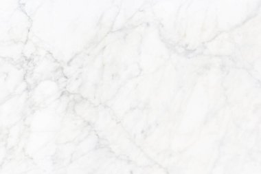 Beyaz mermer arkaplan veya doku ve kopyalama alanı, yatay şekil.