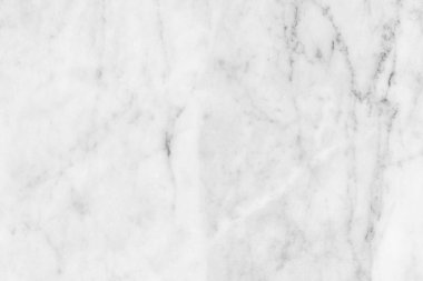 Beyaz mermer arkaplan veya doku ve kopyalama alanı, yatay şekil.