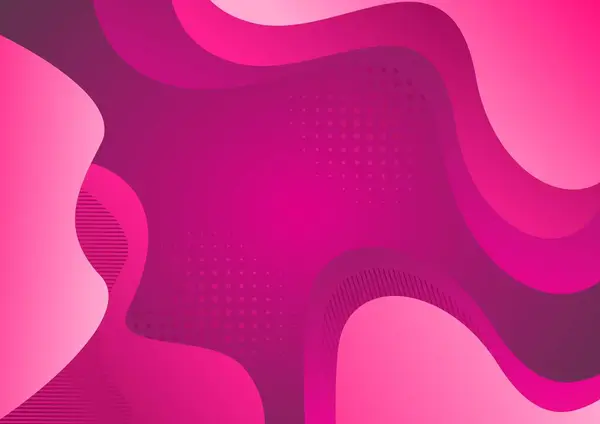 Dinamik efektli soyut arkaplan. Vektör çizimi. Pembe ve mor renkler.