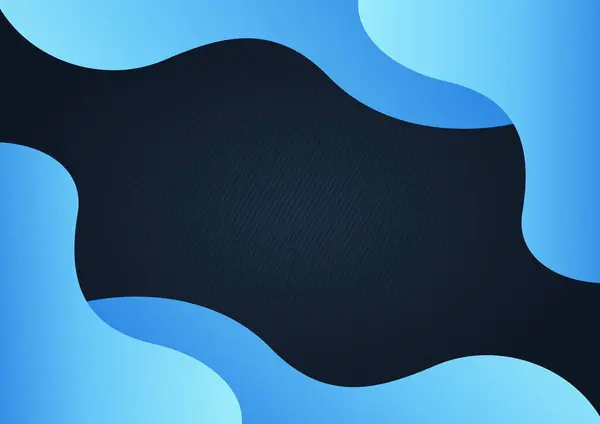 Modern sanat vektörü arka plan lacivert açık mavi gradyan sıvı şekilli