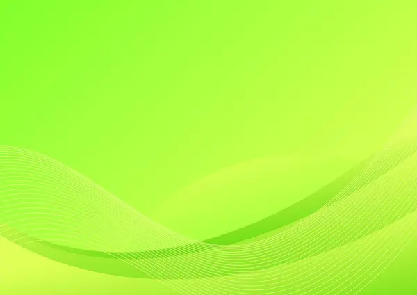 Düzgün çizgileri olan soyut yeşil eğimli arkaplan. Tasarımınız için vektör illüstrasyonu.