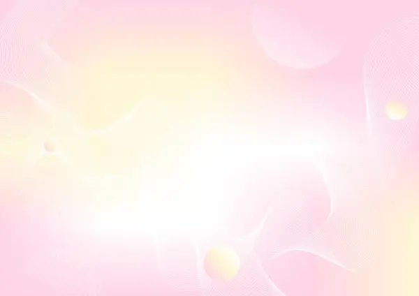 soyut pembe arkaplan akış çizgisi ve kabarcıkları ile