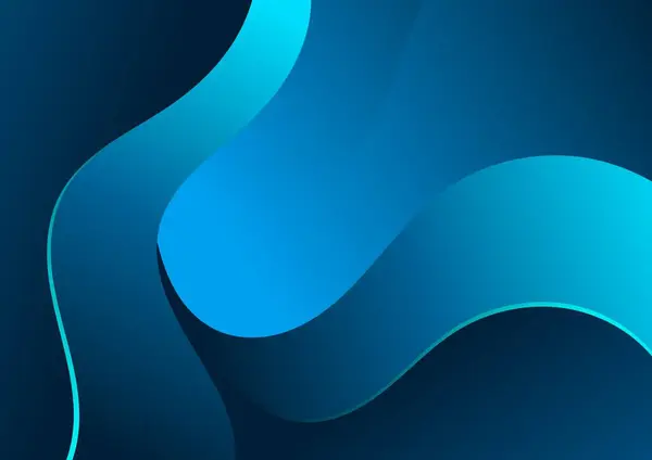 soyut mavi degrade dalga geçmiş