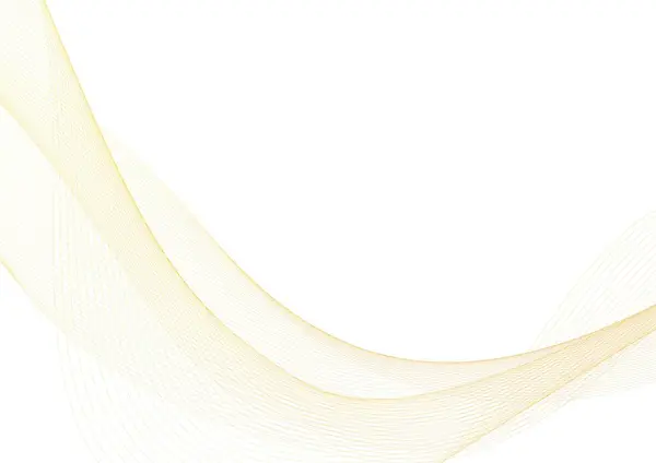 Beyaz arkaplanda soyut turuncu dalga