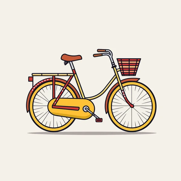Векторні Ілюстрації Велосипеда Ізольовані — стоковий вектор