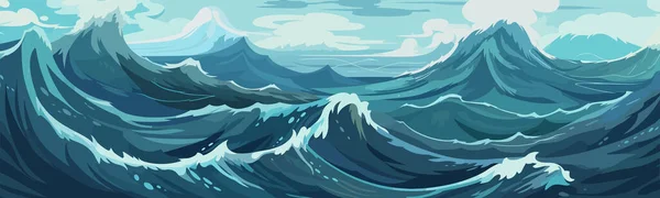 Вектор Текстуры Океана — стоковый вектор