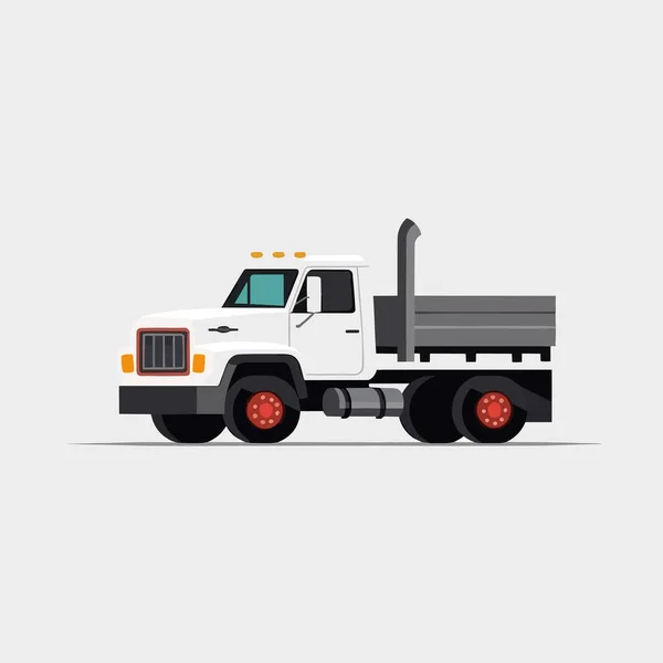 Camion Auto Vettore Illustrazione Isolato — Vettoriale Stock