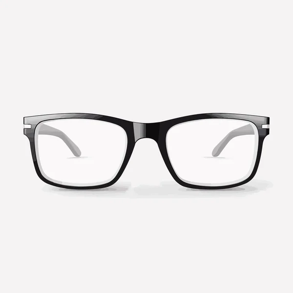 Gafas Ojo Vector Plano Minimalista Aislado Ilustración — Vector de stock