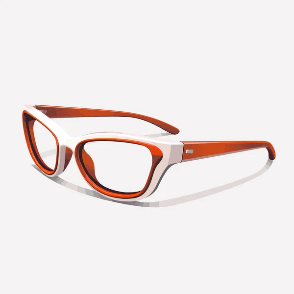 Óculos Olho Visão Lateral Vetor Plano Minimalista Isolado Ilustração —  Vetores de Stock