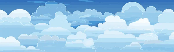 Wolken Textuur Vector Textuur Minimalistische Geïsoleerde Illustratie — Stockvector