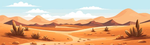 Пустельний Вектор Простий Гладкий Розріз Вставка Біла Ізольована Ілюстрація — стоковий вектор