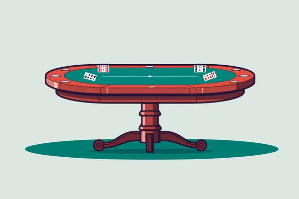 100,000 Poker table Vector Images
