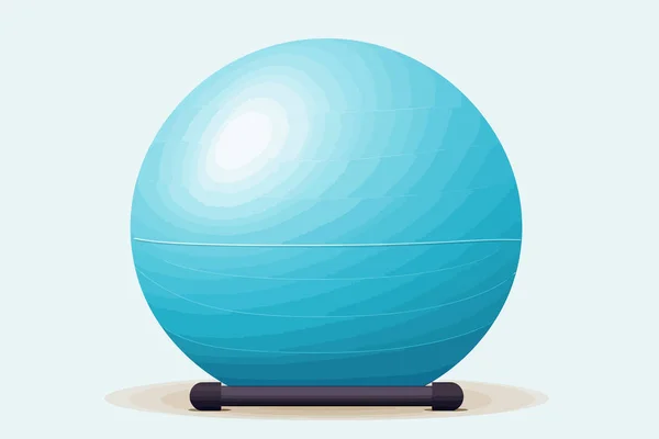Stability Ball Isolated Vector Style Illustration — Stock Vector