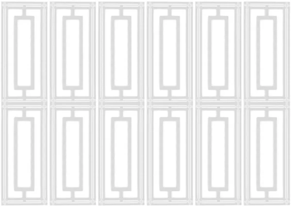 Vykreslování Luxusní Bílé Dřevo Čtvercové Čáry Tvar Vzor Panel Vintage — Stock fotografie