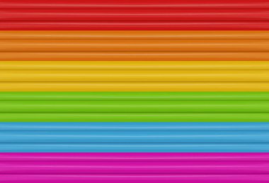 3D görüntüleme. modern lgbt gökkuşağı renk bayrağı arkaplanı.