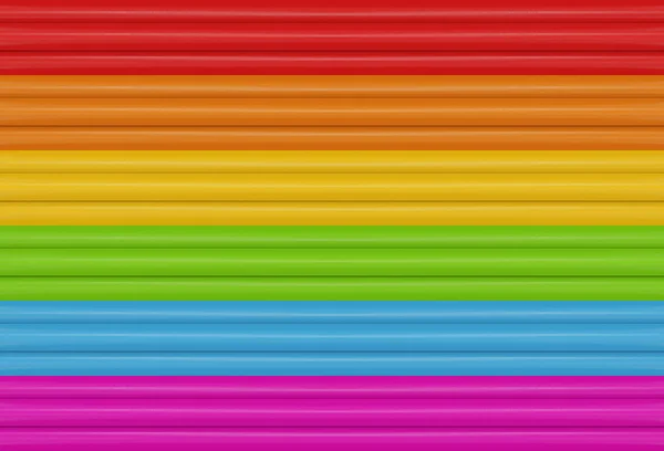 3Dレンダリング 近代的なLbt虹色の旗のデザインの壁の背景 — ストック写真