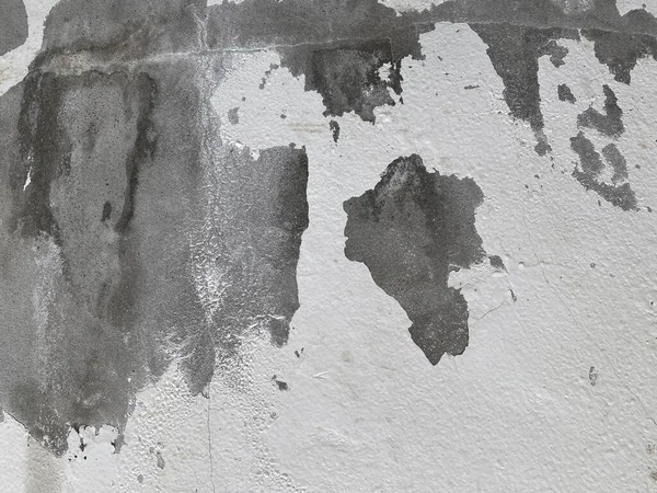 生污垢风化白水泥墙背景 — 图库照片