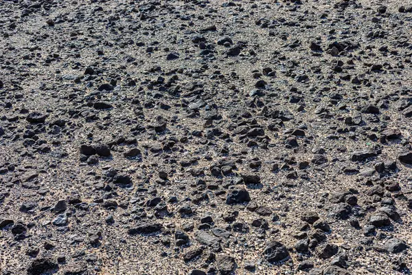 Plaża Wulkaniczna Wschodniej Części Fuerteventury Wyspy Kanaryjskie — Zdjęcie stockowe