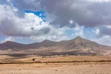 Kanarya Adaları 'ndaki Fuerteventura adasının ortasında bir plato.