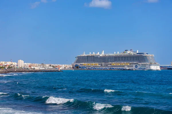 Puerto Del Rosario Mit Hafen Auf Fuerteventura Auf Den Kanarischen — Stockfoto