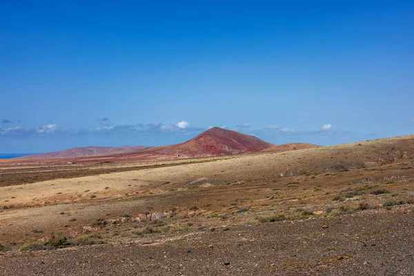 Land Ten Zuidwesten Van Het Eiland Fuerteventura Canarische Eilanden — Stockfoto