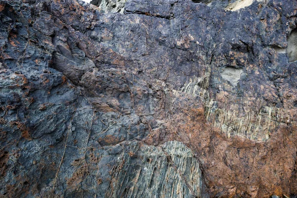 Pegadas Geológicas Pena Horadada Oeste Fuerteventura Ilhas Canárias — Fotografia de Stock