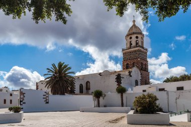 Teguise Kilisesi, Lanzarote, Kanarya Adaları, İspanya 'daki Guadalupe Kilisesi Kilisesi' nin Kilisesi.