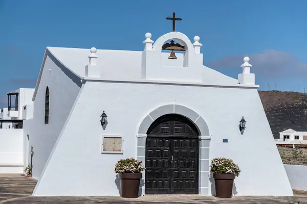 stock image Hermitage of Saint Mary Magdalene on the island of Lanzarote, Canary Islands, Spain