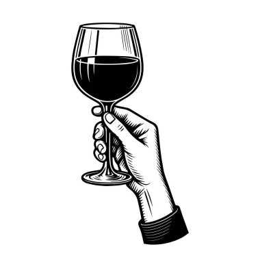 Eldeki bulutlar beyaz arkaplanda izole edilmiş eski tarz antika bulutlar. Çizgi film tasarım elemanları. Çizim tarzında peyzaj elemanları. Vektör illüstrasyonu.