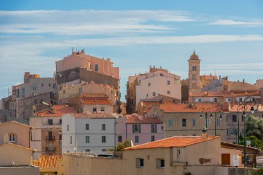 Antik şehir Bonifacio, Korsika, Fransa