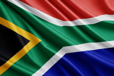 Tam çerçeveli Güney Afrika kumaş arkaplanını kapat