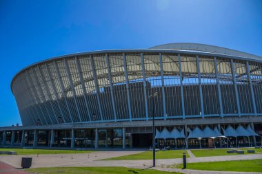 Moses Mabhida a football stadium in Dutban South Africa