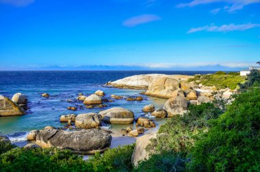 Rocky Boulder 's plajı, Güney Afrika Cape Town' da turistik bir sahil ve korunaklı bir plajdır.