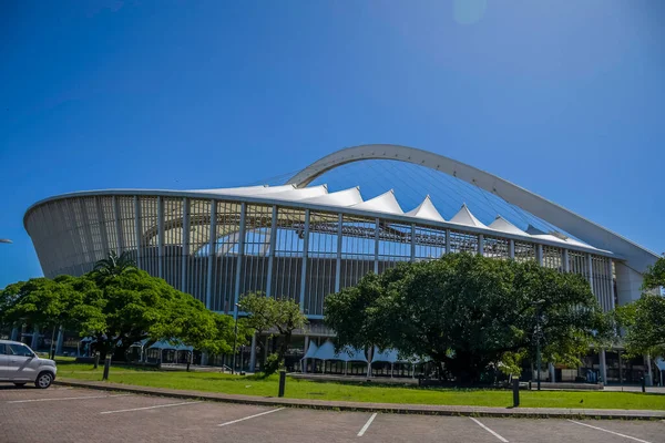 南アフリカのダッチバンにあるサッカースタジアムモーゼス マビダ — ストック写真