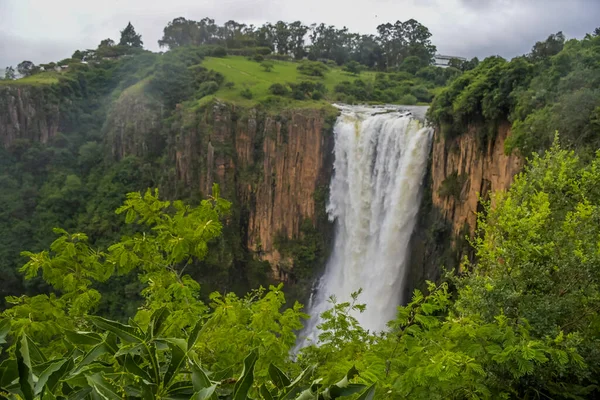 stock image Howick falls waterfall on Umgeni river in Kzn midlands meander