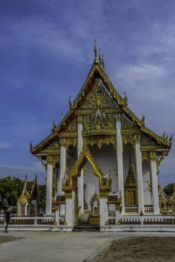 Phuket Tayland 'daki güzel Wat Chalong Budist Tapınağı
