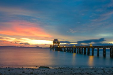 Phang Nga Tayland 'da Koh yao yai adası deniz manzarası