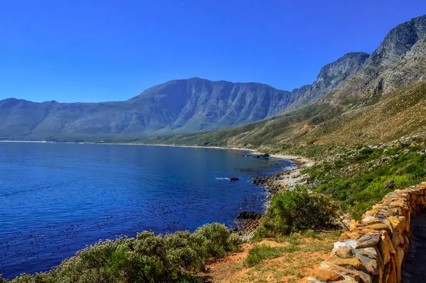 stock image Route 44 garden route or Clarence pass through Hottentots holland mountain in Cape Town