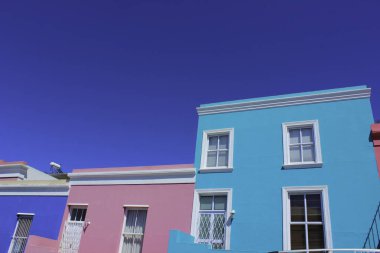 Bo Kaap Malay Cape Town, Güney Afrika 'daki çeyrek renkli ev