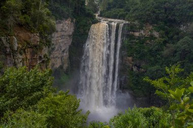 Karkloof waterfall in midlands meander KZN south africa clipart