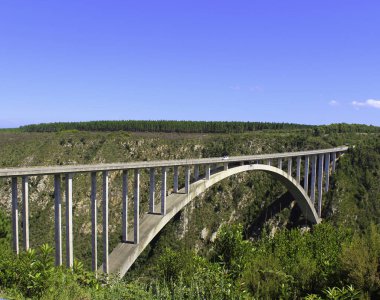 Bloukrans bunjee jumping bridge, Nature 's Valley ve Knysna yakınlarında batı Afrika Burnu' nda bulunan bir köprü.